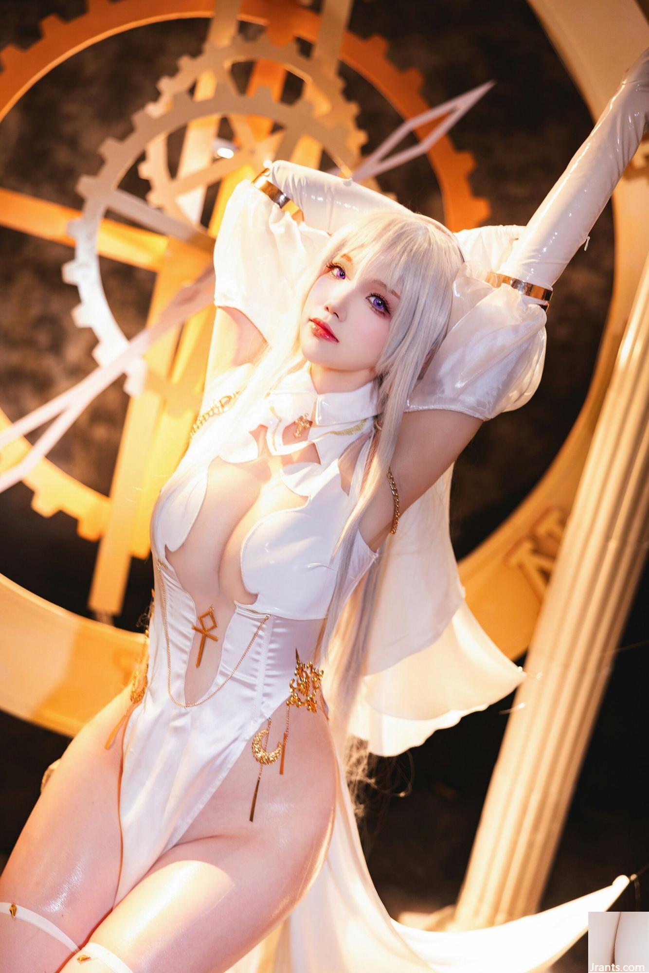 (مجموعه در اینترنت) دختر رفاهی Xue Qing&#39;s &#8220;Saint Angel Nun&#8221; VIP Exclusive (61p)