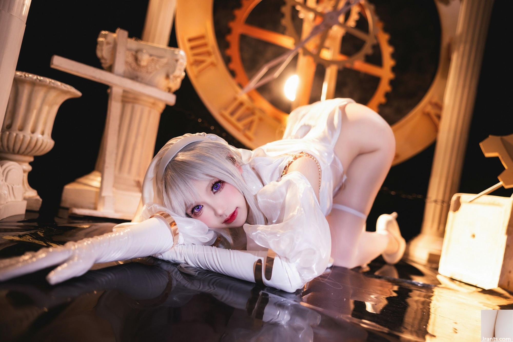 (مجموعه در اینترنت) دختر رفاهی Xue Qing&#39;s &#8220;Saint Angel Nun&#8221; VIP Exclusive (61p)