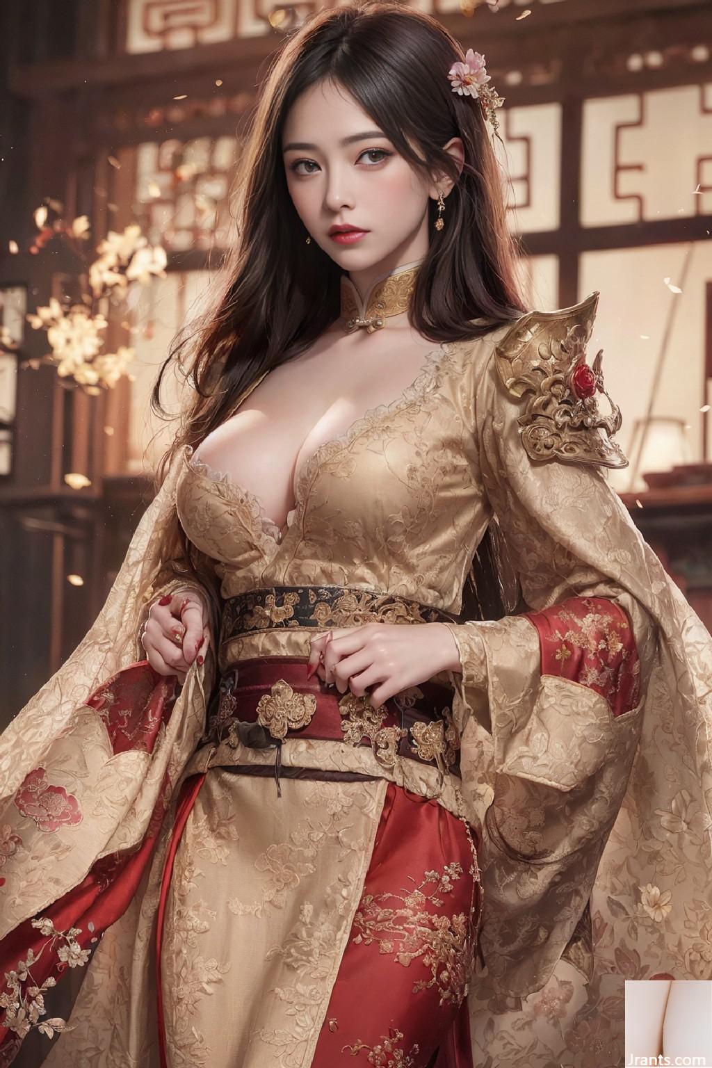 زنان باریک HANFU 4