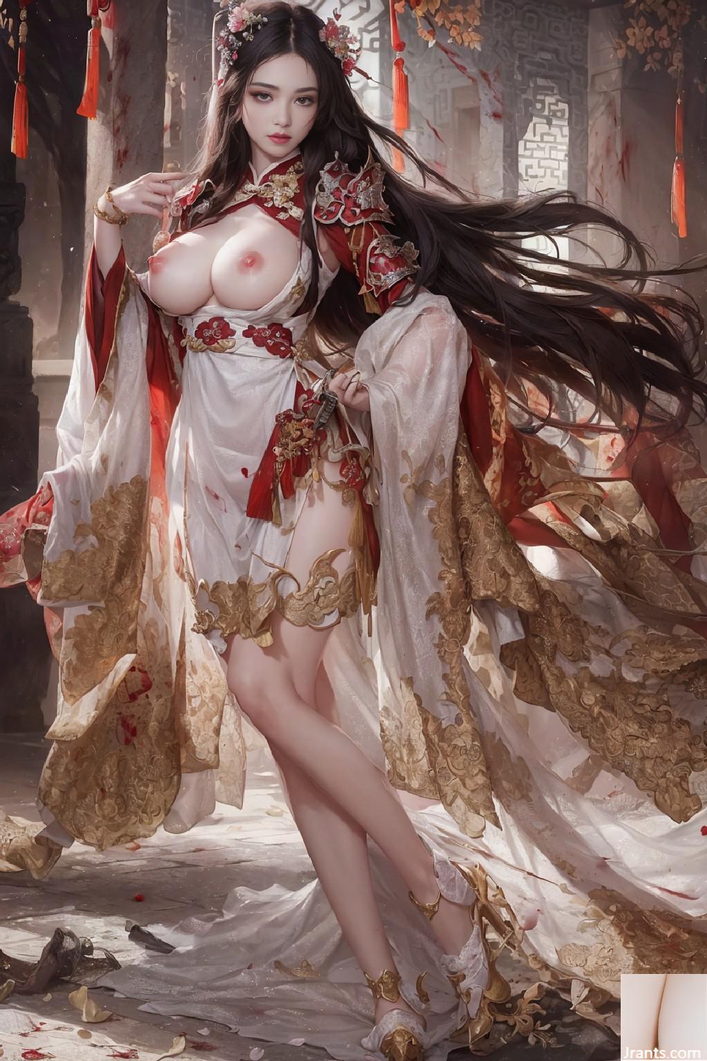 زنان باریک HANFU 4