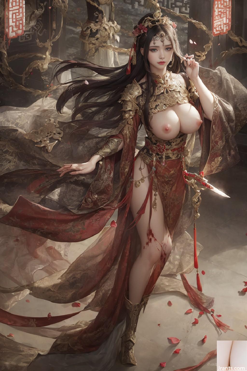 زنان باریک HANFU 4