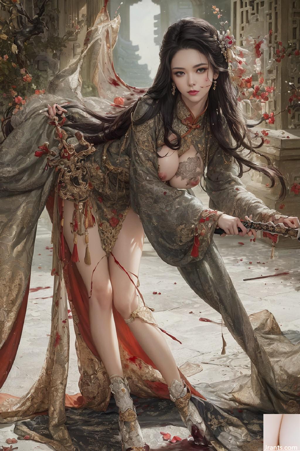 زنان باریک HANFU 4