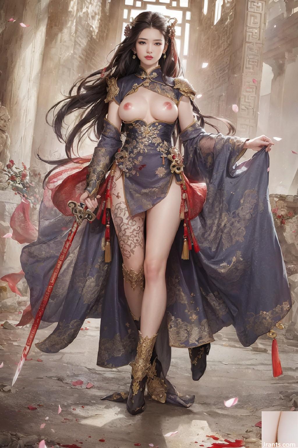 زنان باریک HANFU 4