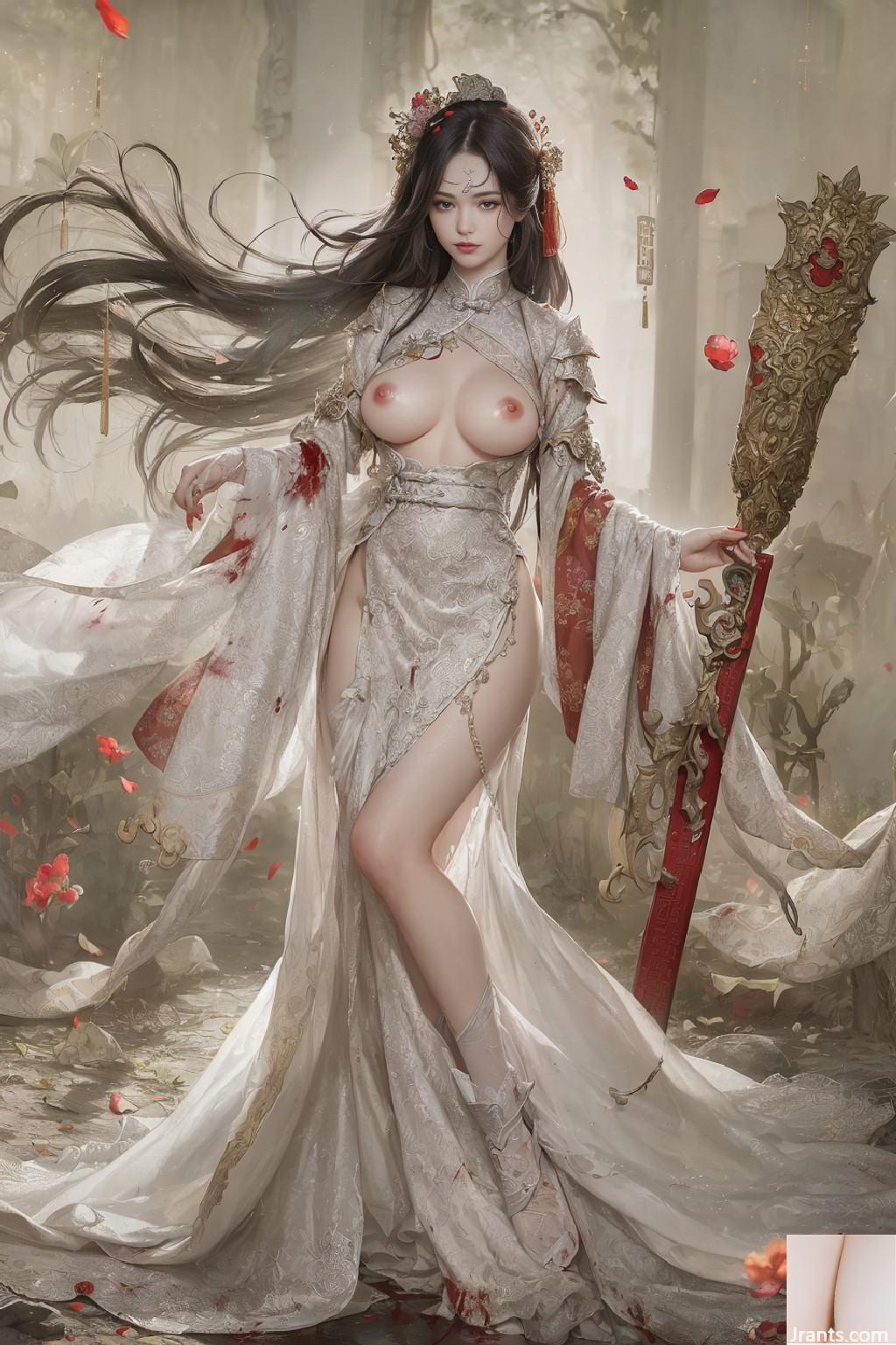 زنان باریک HANFU 4