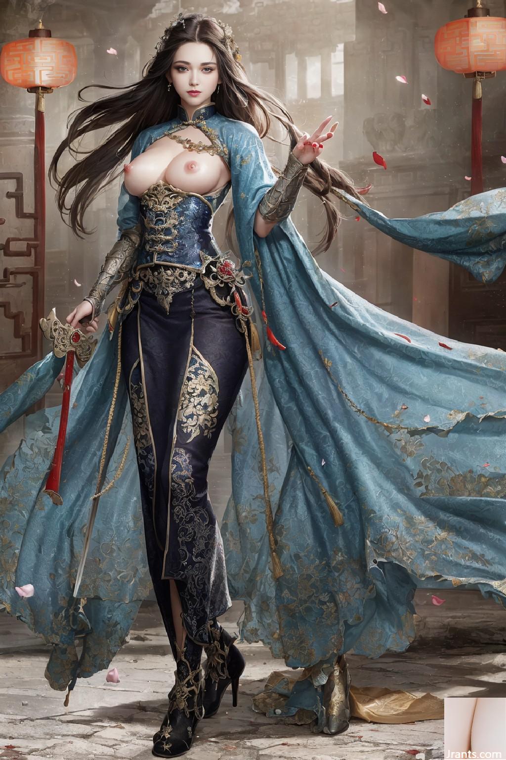 زنان باریک HANFU 4