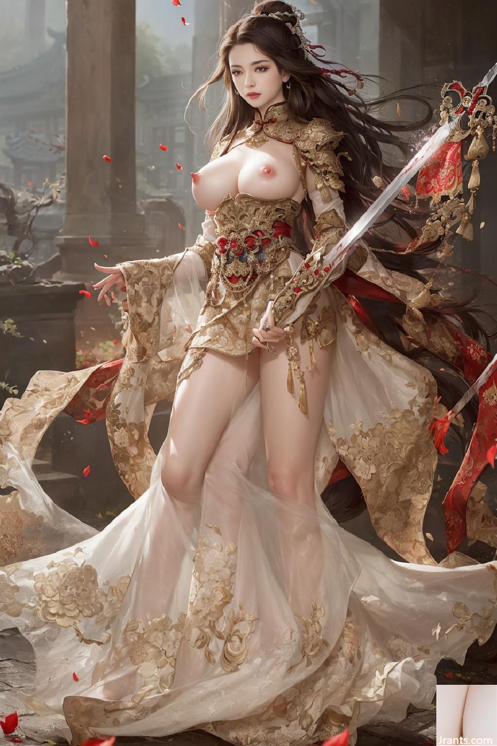 زنان باریک HANFU 4