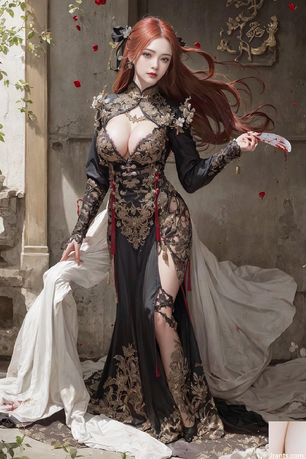 زنان باریک HANFU 4