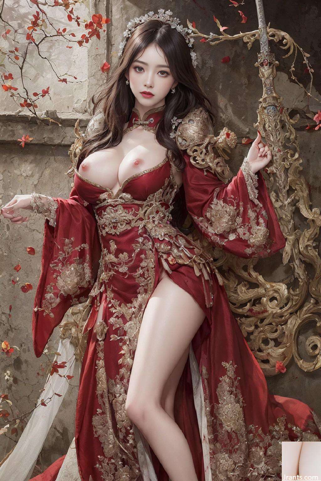 زنان باریک HANFU 4