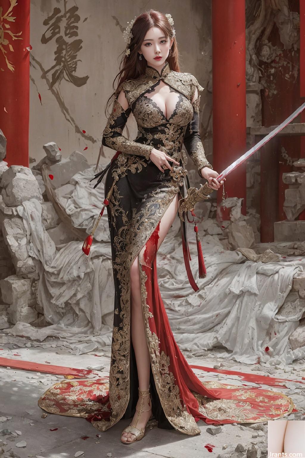 زنان باریک HANFU 4