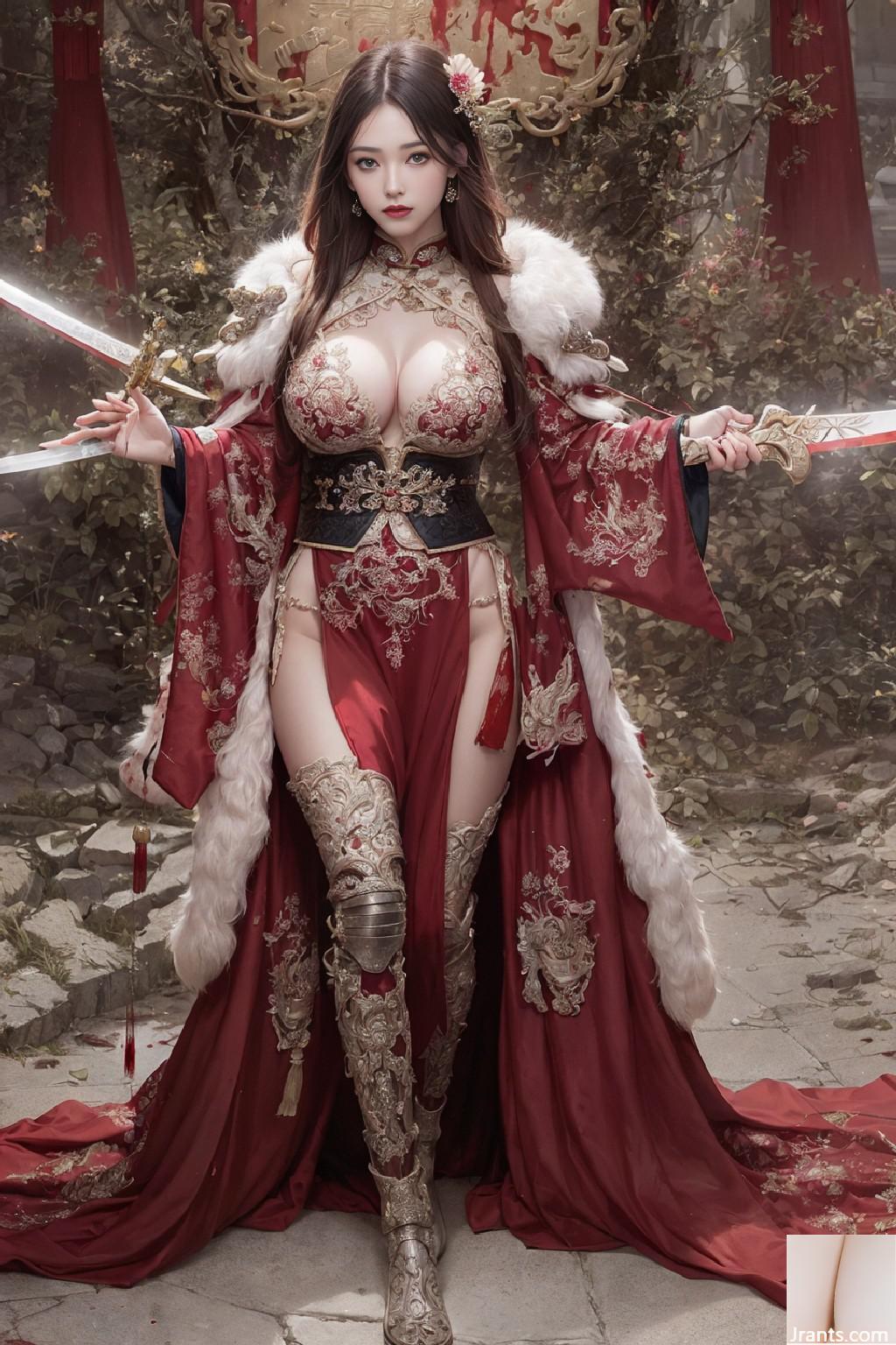 زنان باریک HANFU 4