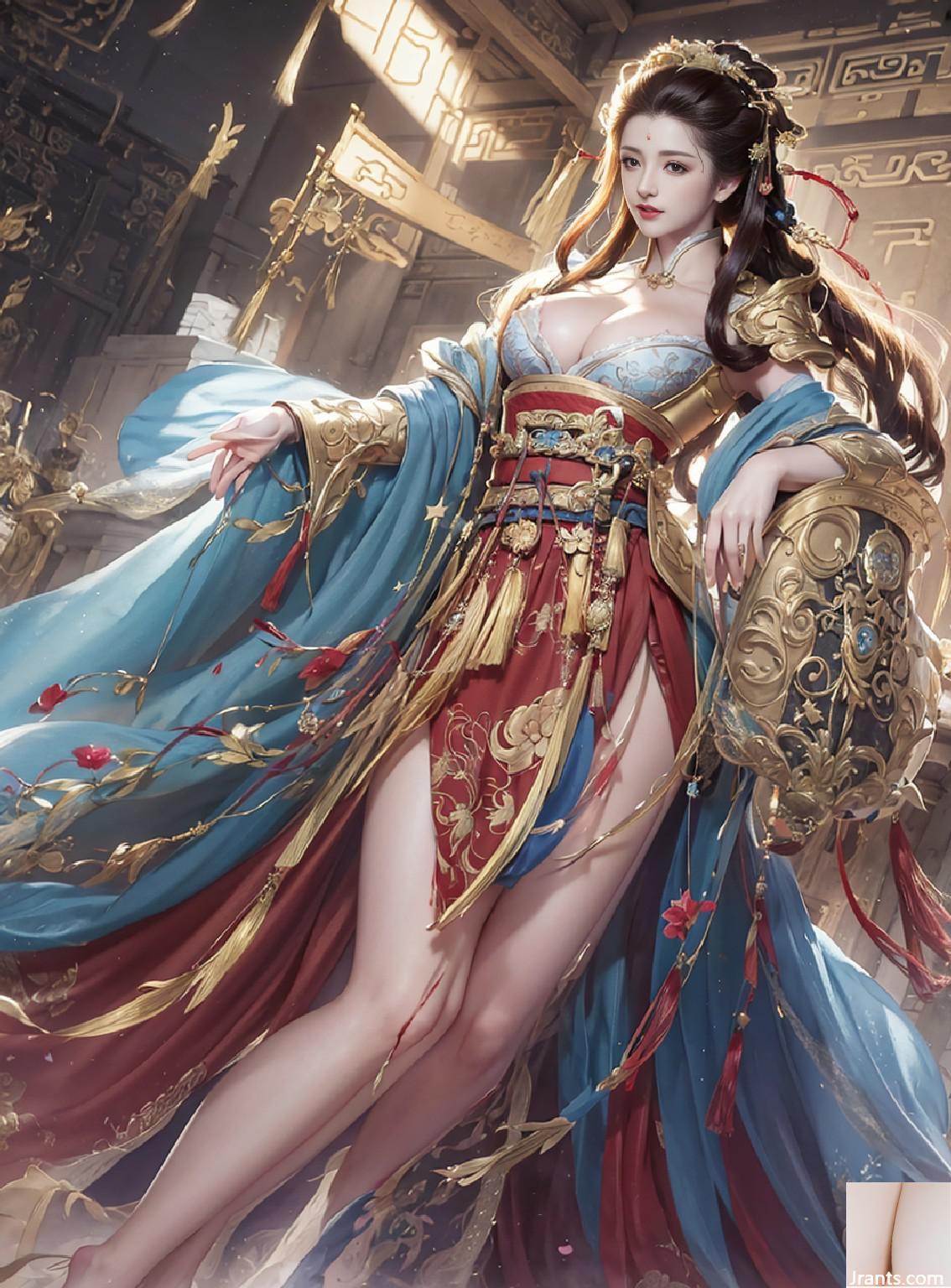 زنان باریک Hanfu 3