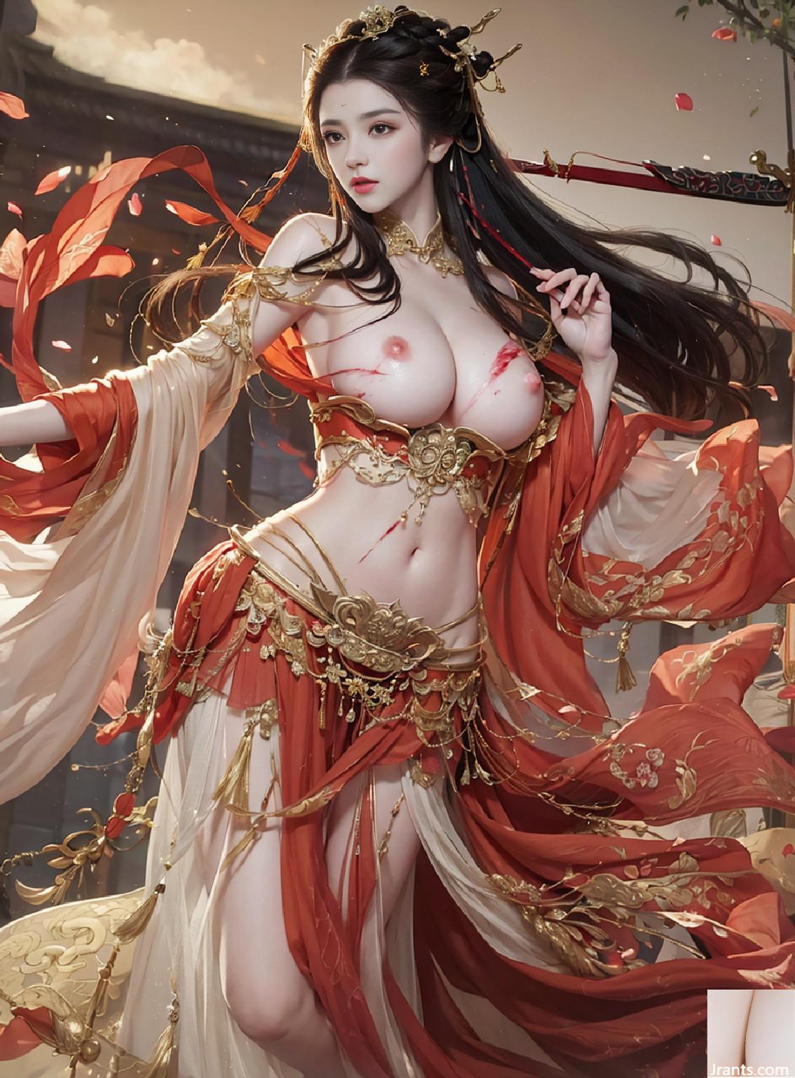 زنان باریک Hanfu 3