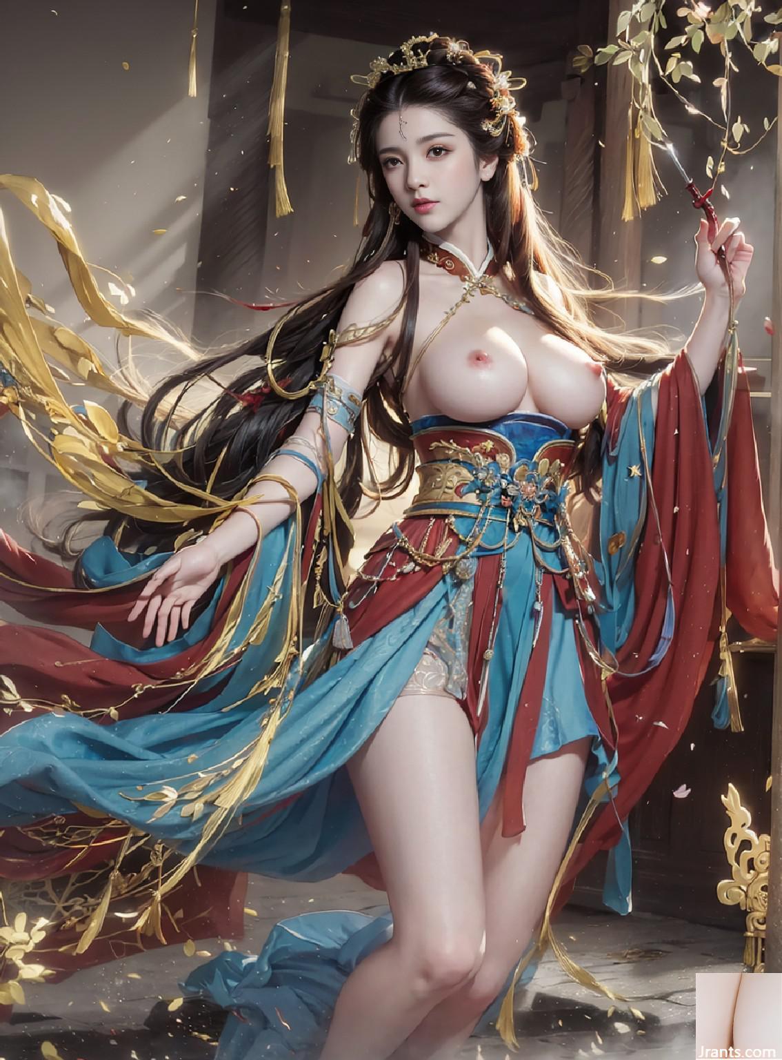 زنان باریک Hanfu 3