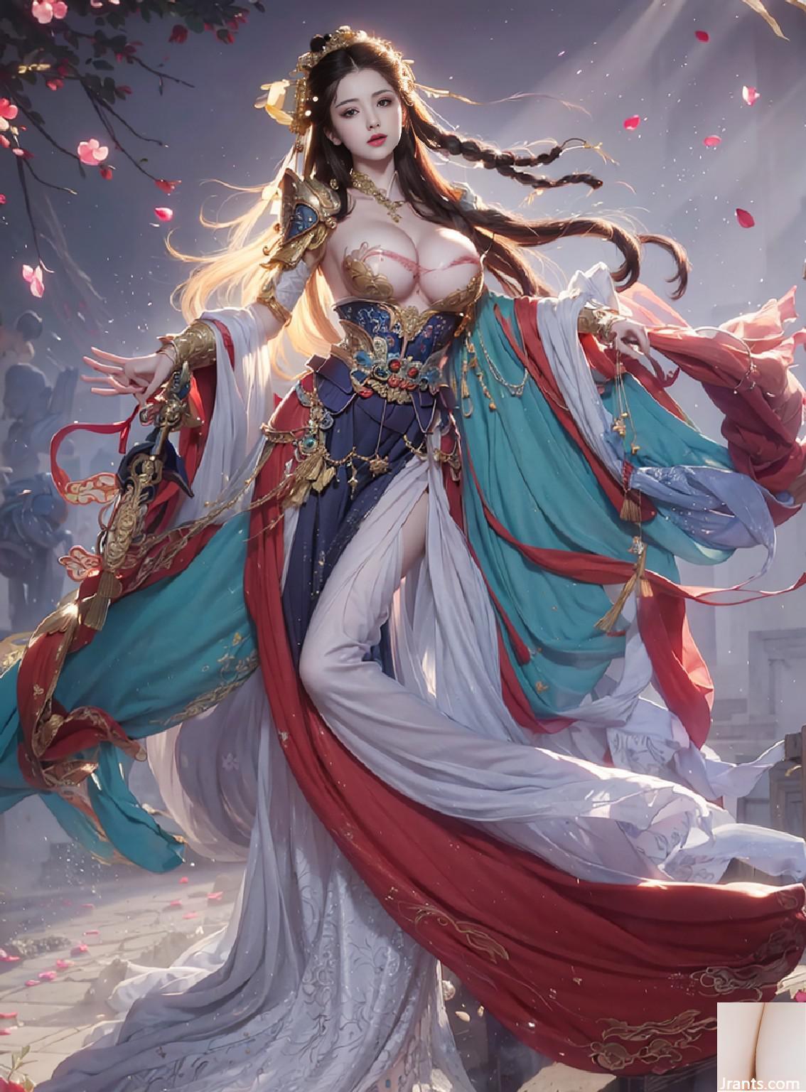 زنان باریک Hanfu 3