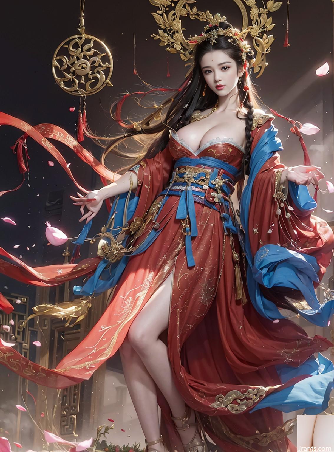 زنان باریک Hanfu 3