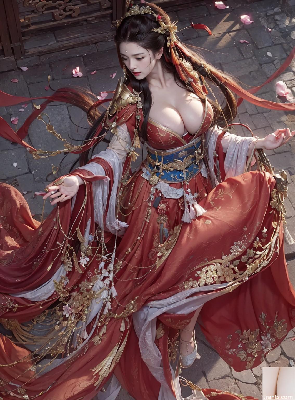 زنان باریک Hanfu 3
