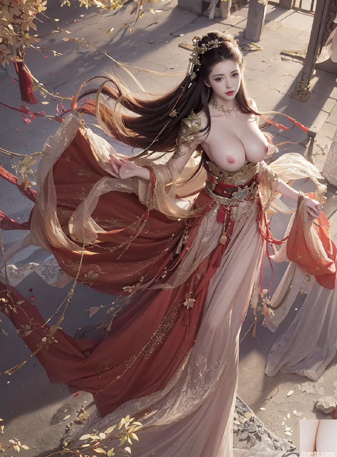 زنان باریک Hanfu 3