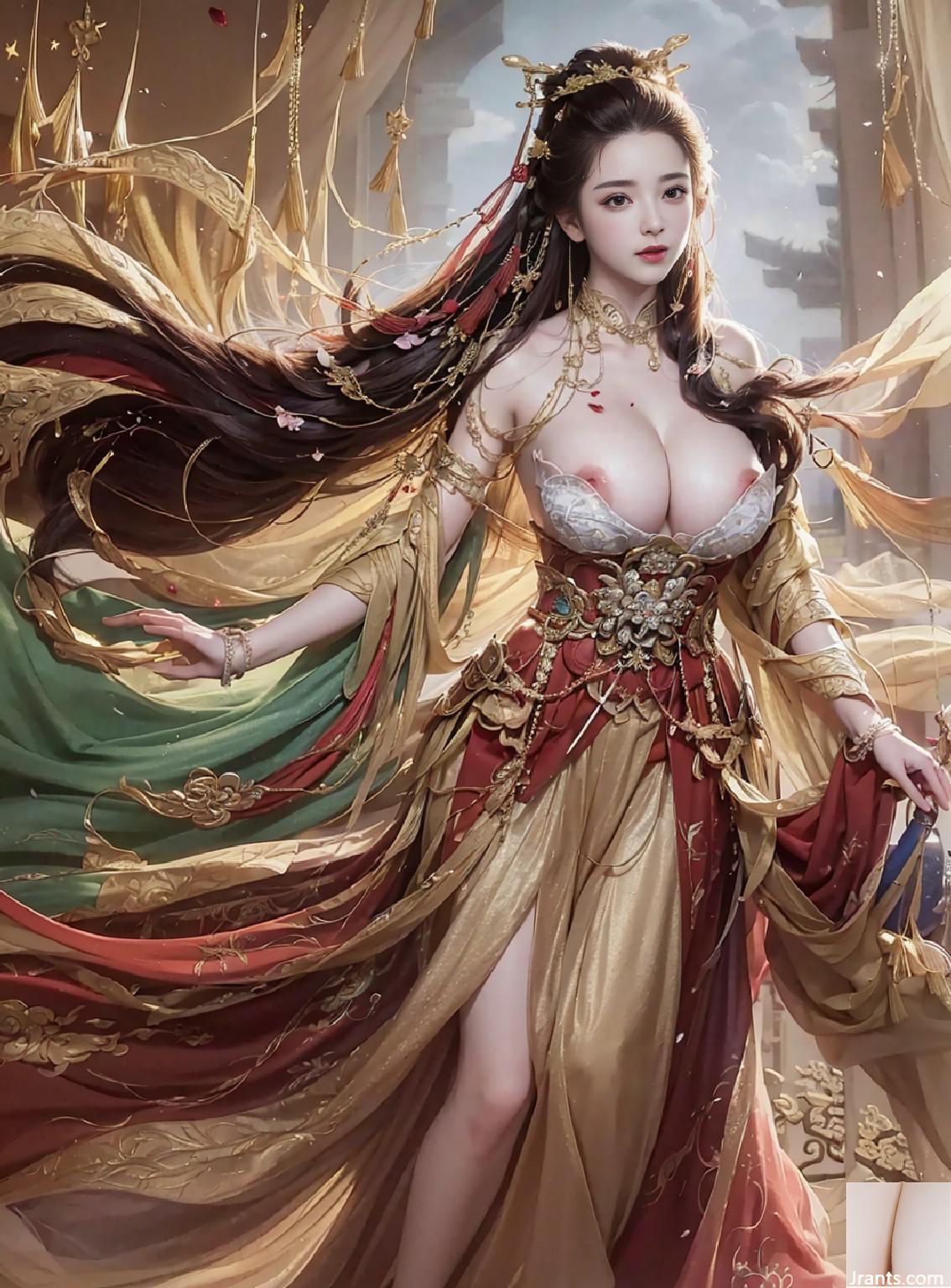 زنان باریک Hanfu 3