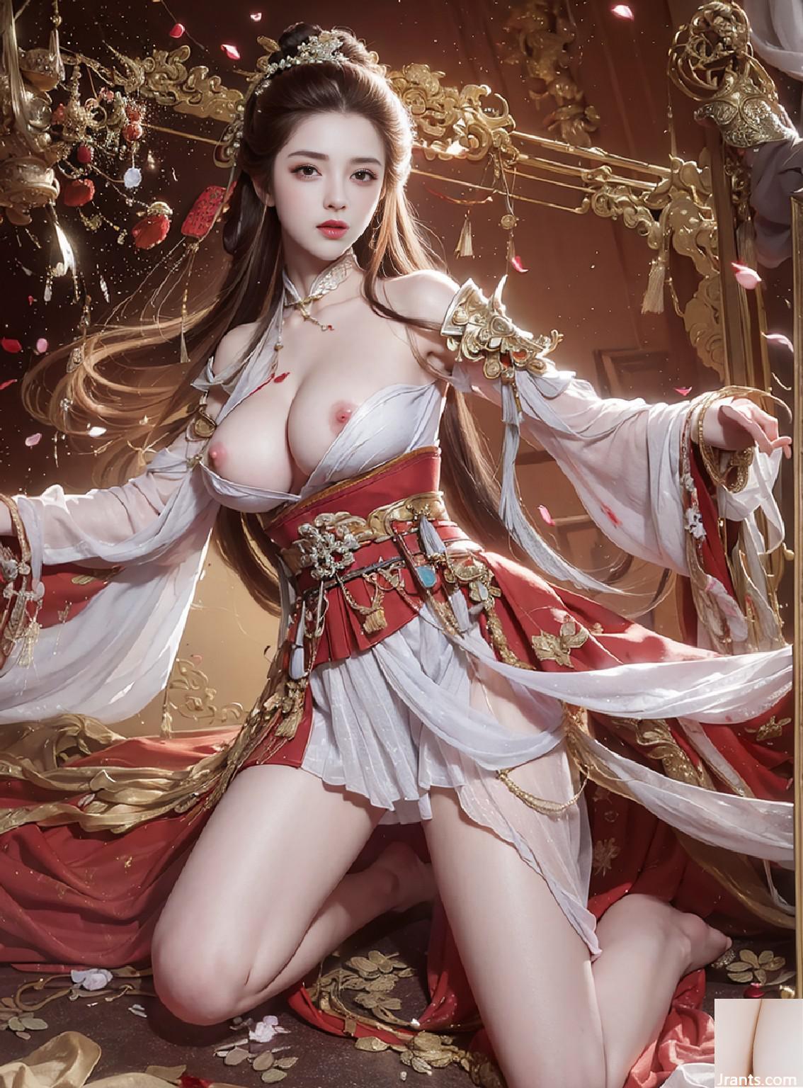 زنان باریک Hanfu 3