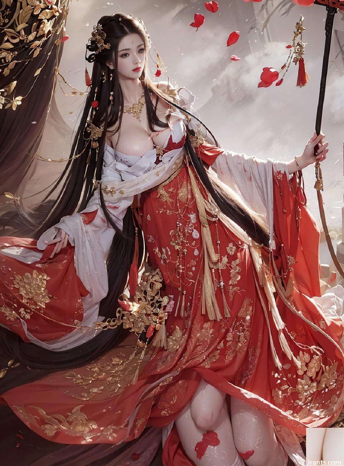 زنان باریک Hanfu 3