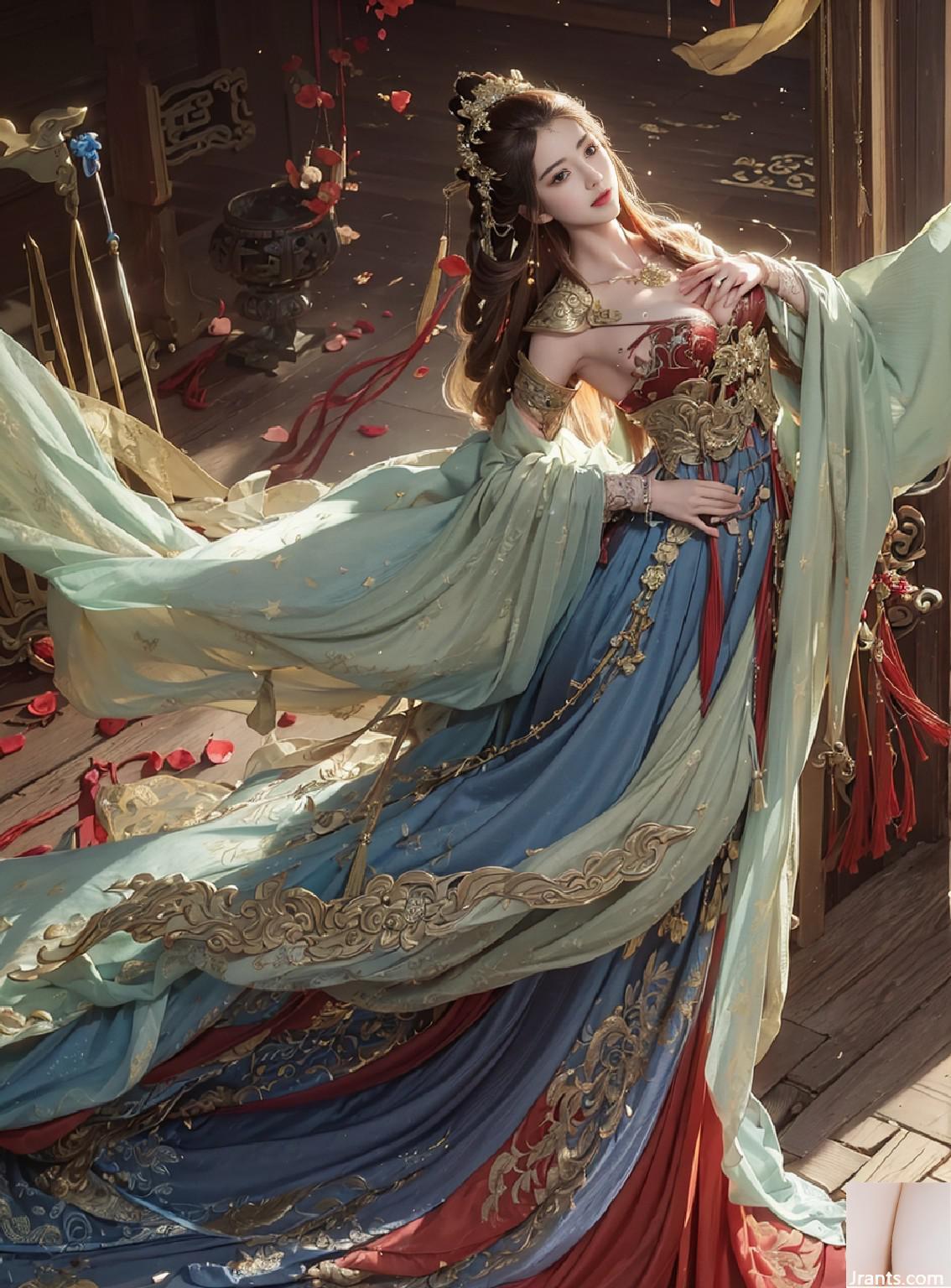 زنان باریک Hanfu 3