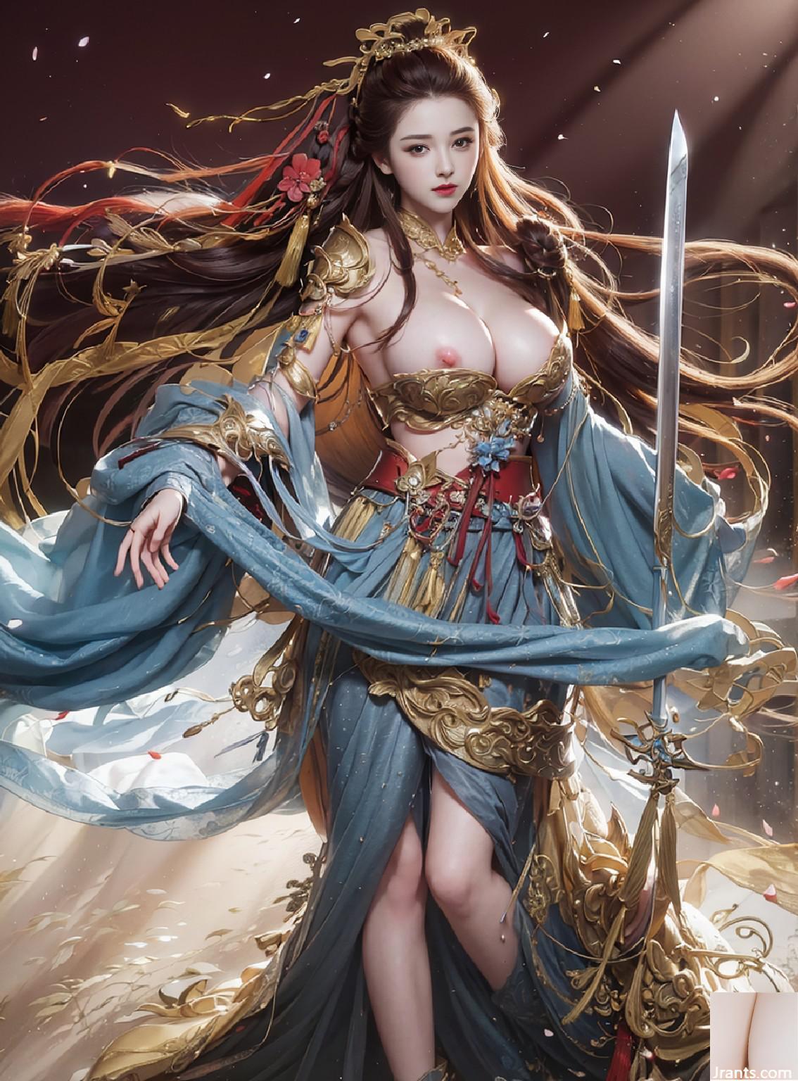 زنان باریک Hanfu 3
