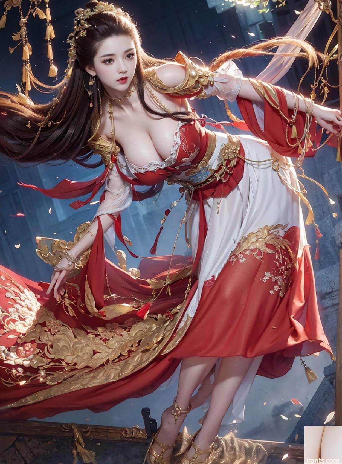 زنان باریک Hanfu 3