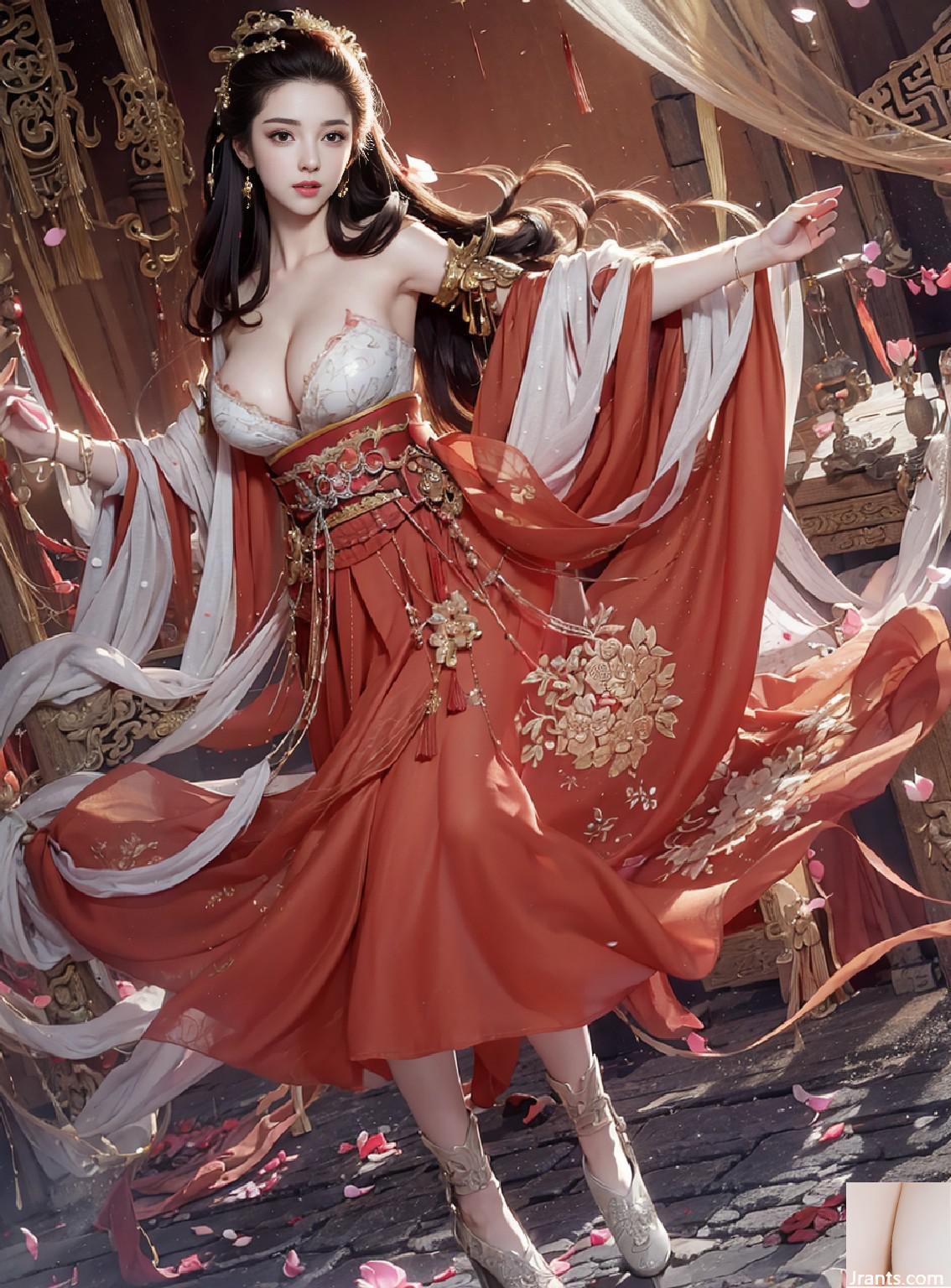 زنان باریک Hanfu 3