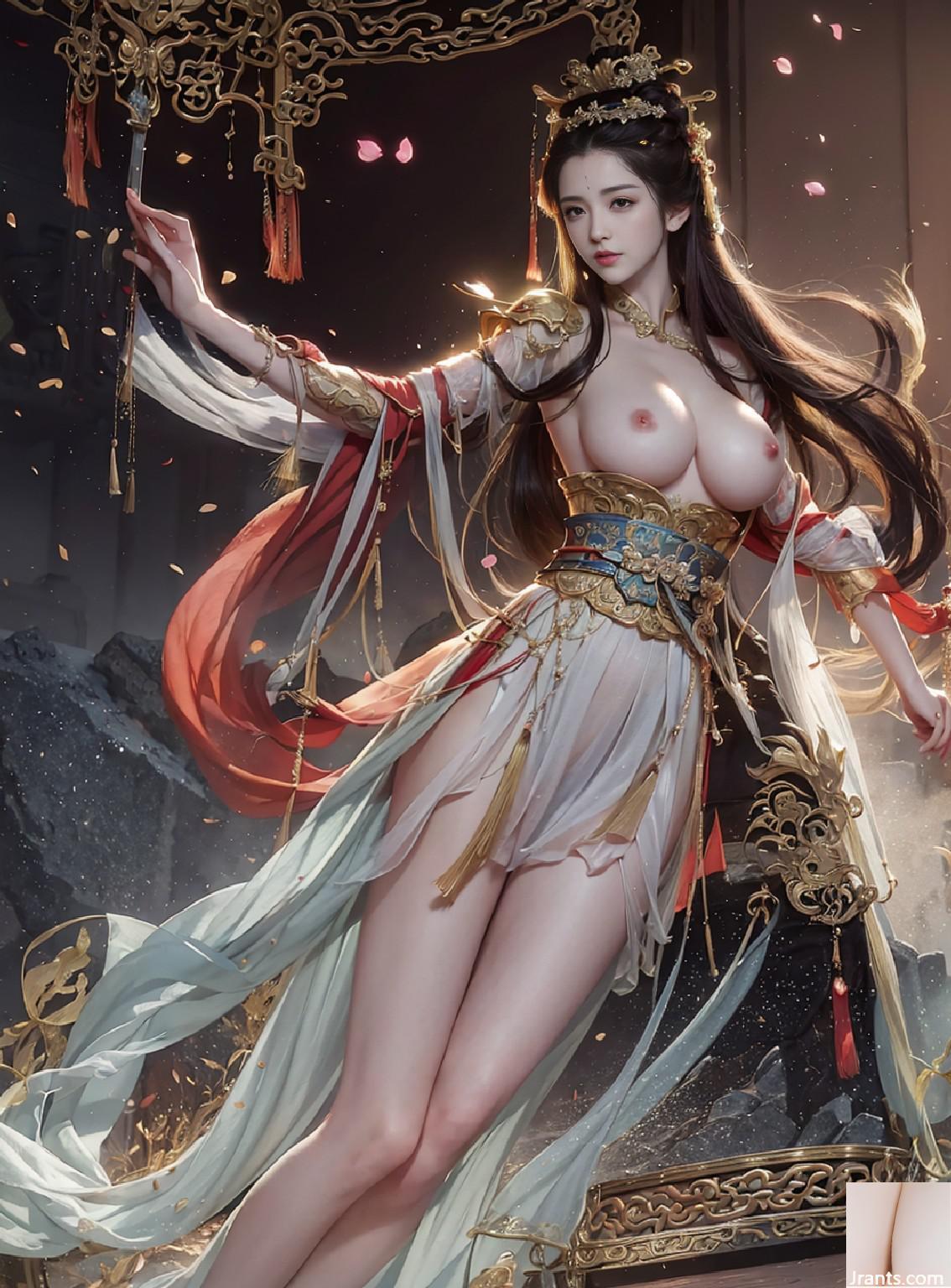 زنان باریک Hanfu 3