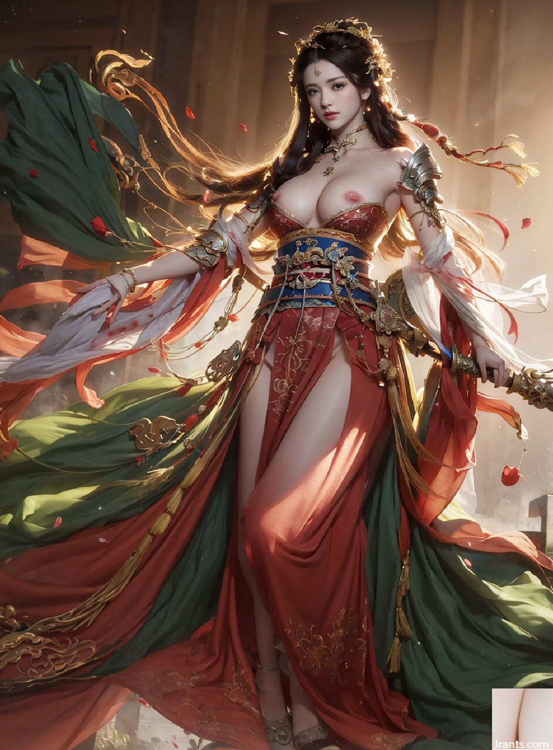 زنان باریک Hanfu 3