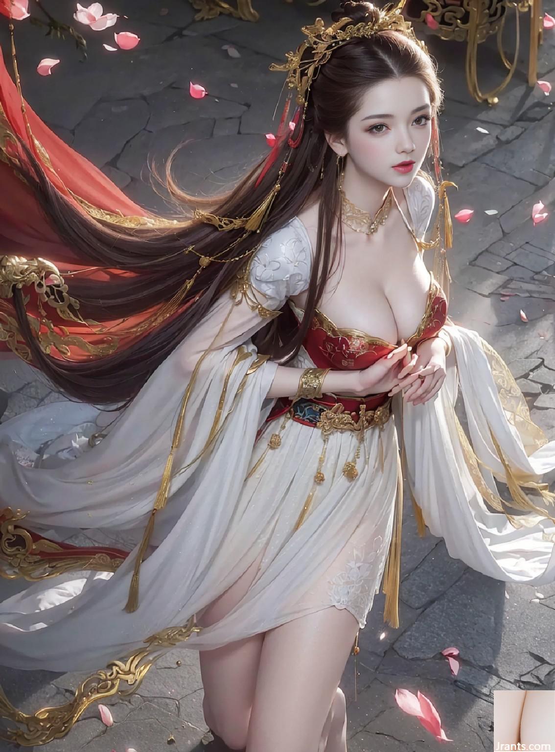 زنان باریک Hanfu 3