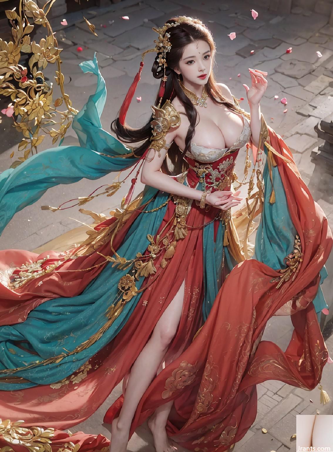 زنان باریک Hanfu 3