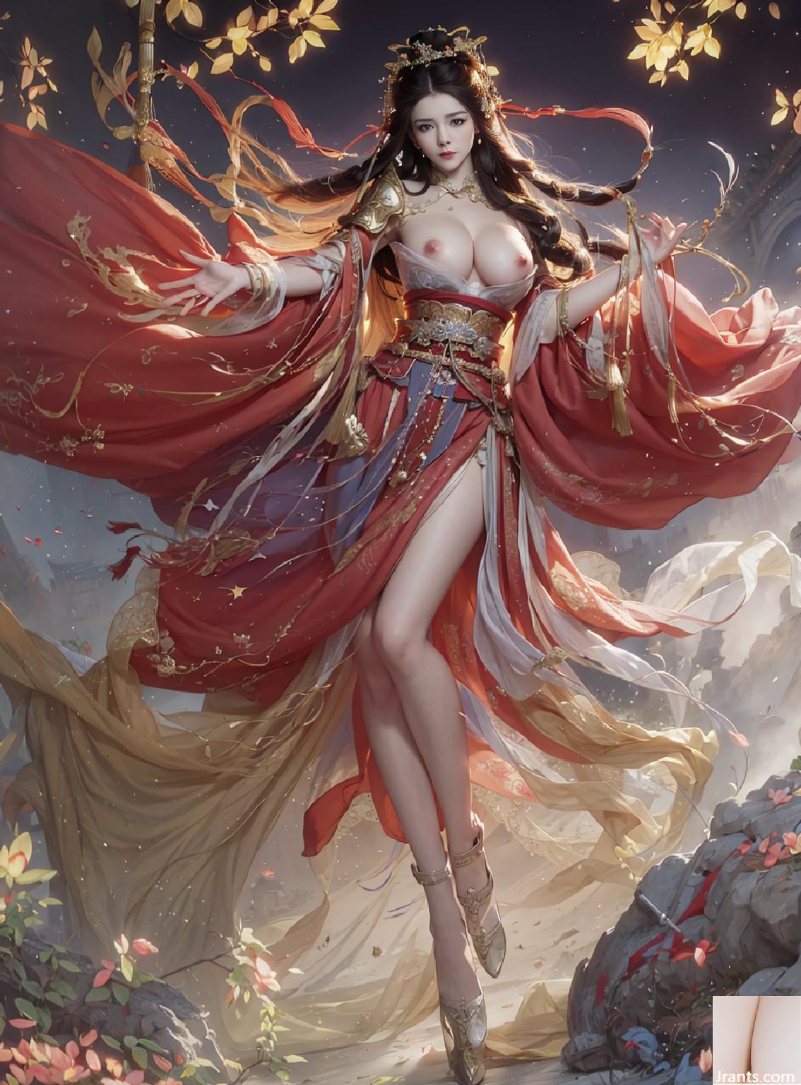 زنان باریک Hanfu 3