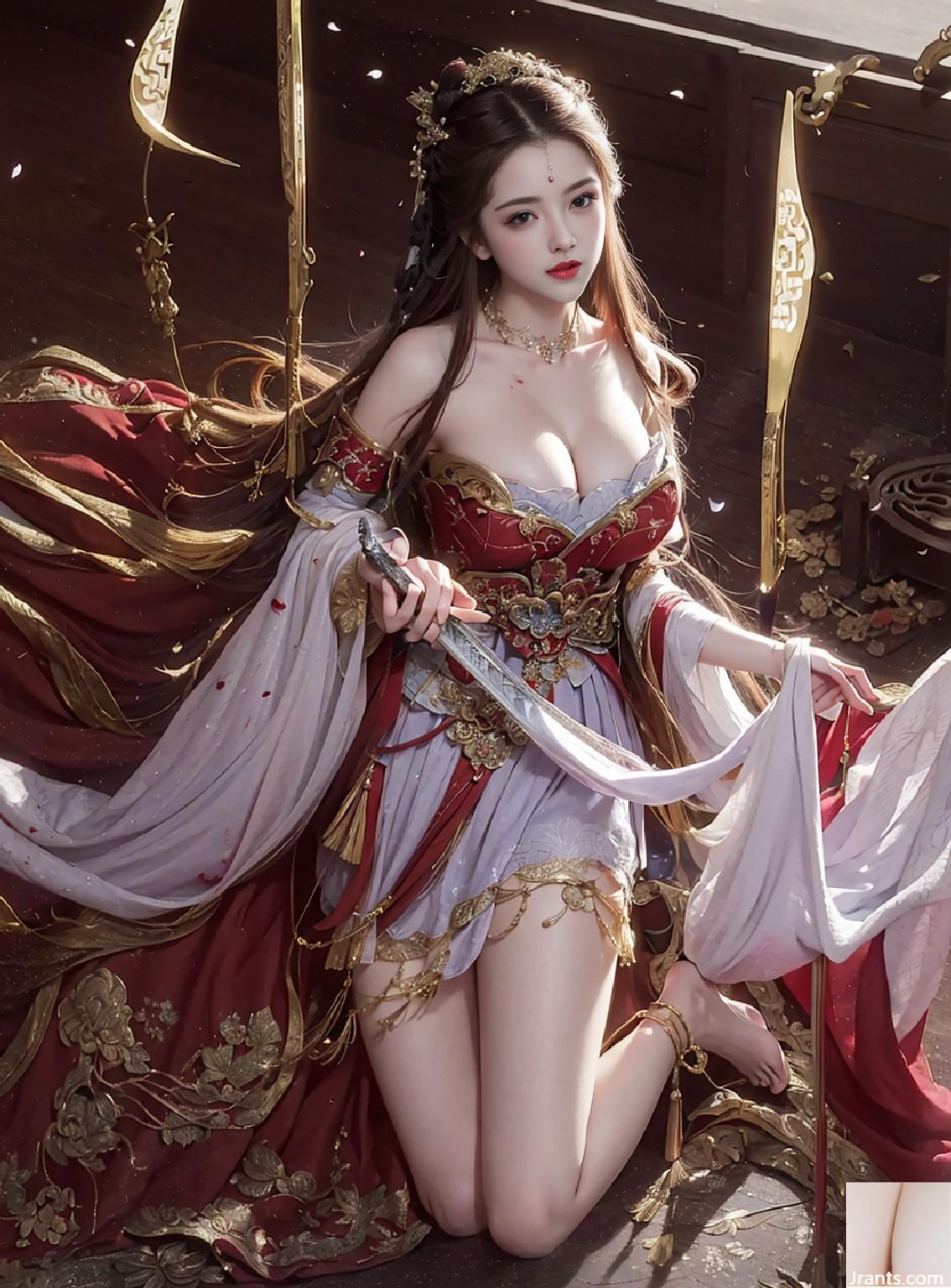 زنان باریک Hanfu 3