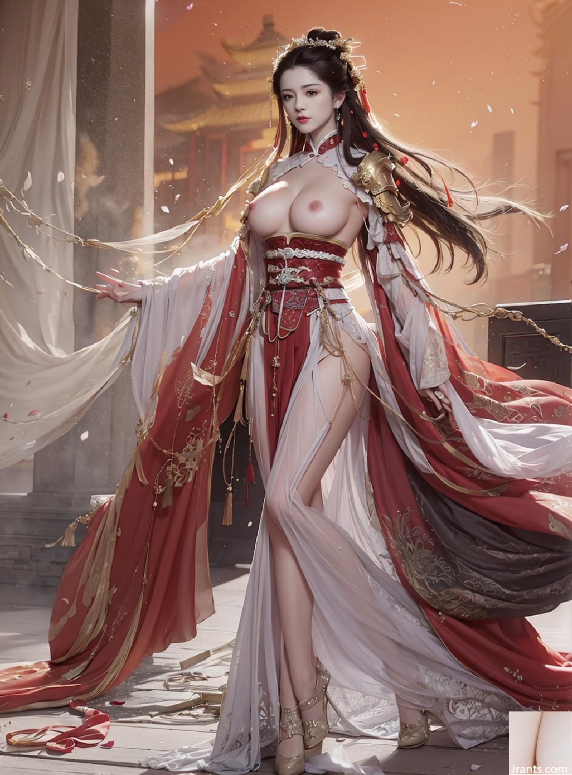 زنان باریک Hanfu 3