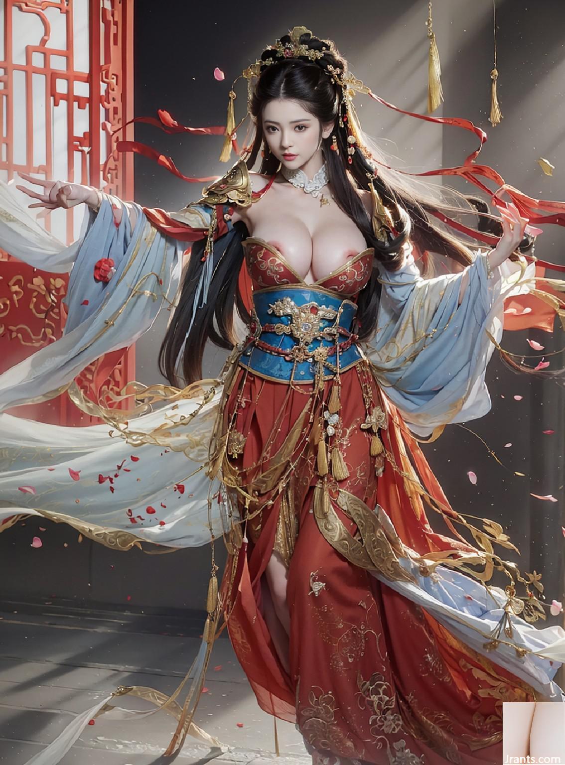 زنان باریک Hanfu 3