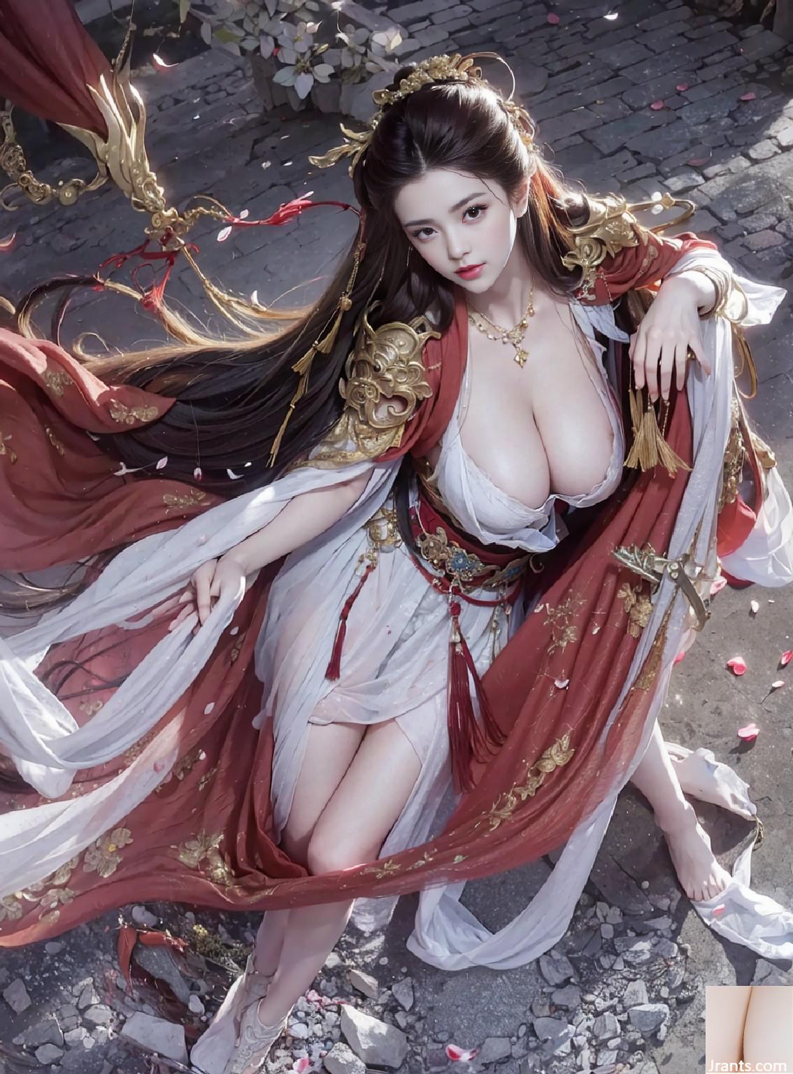زنان باریک Hanfu 3