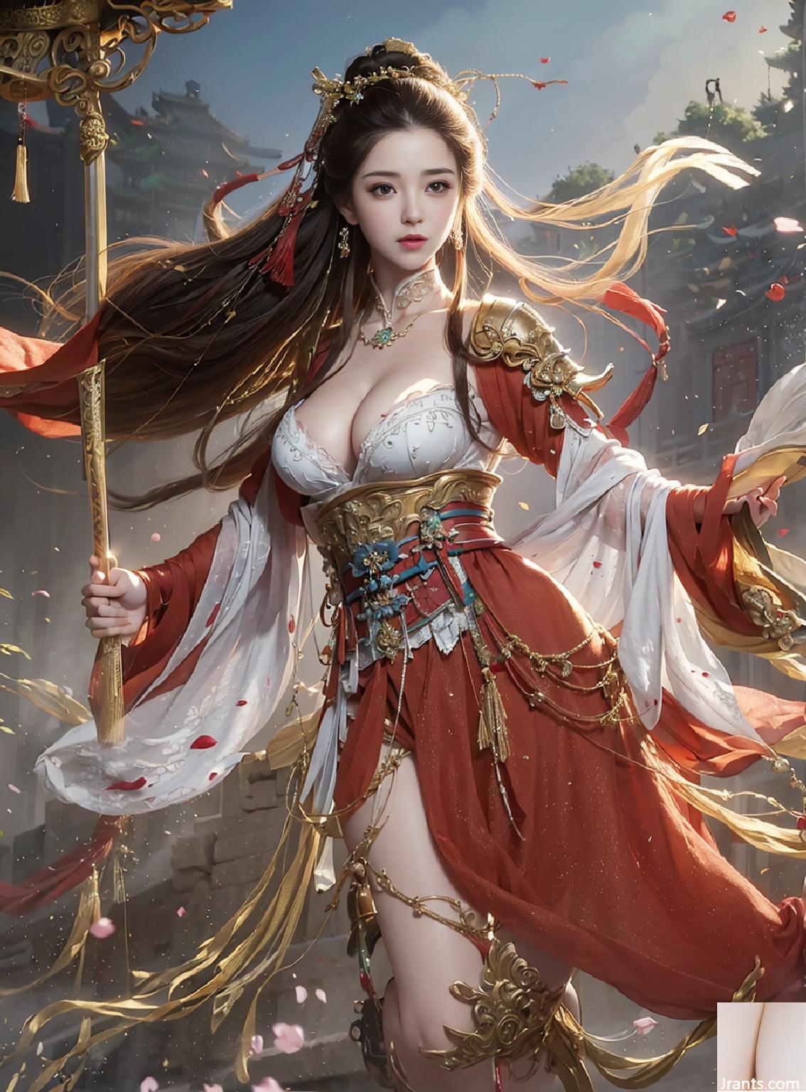زنان باریک Hanfu 3