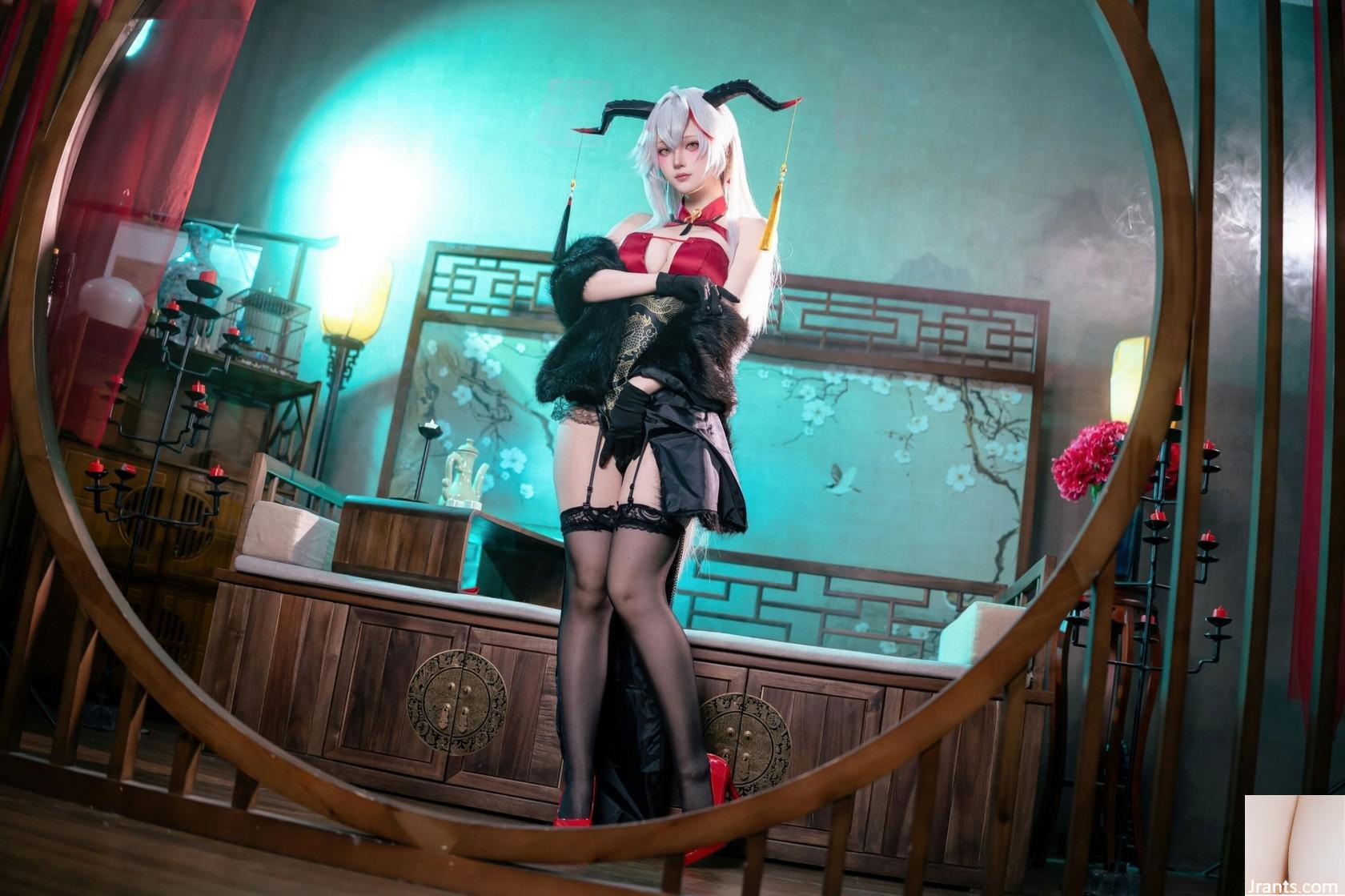 (مجموعة على الإنترنت) Fish Girl Girl Girl Fish &#8220;Egil Cheongsam&#8221; VIP Exclusive (53p)