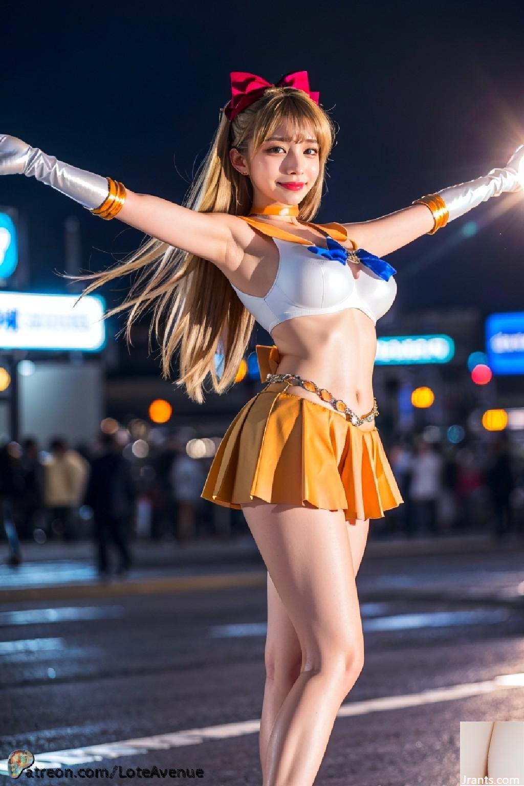 Kostum Sailor Moon Pirang Venus