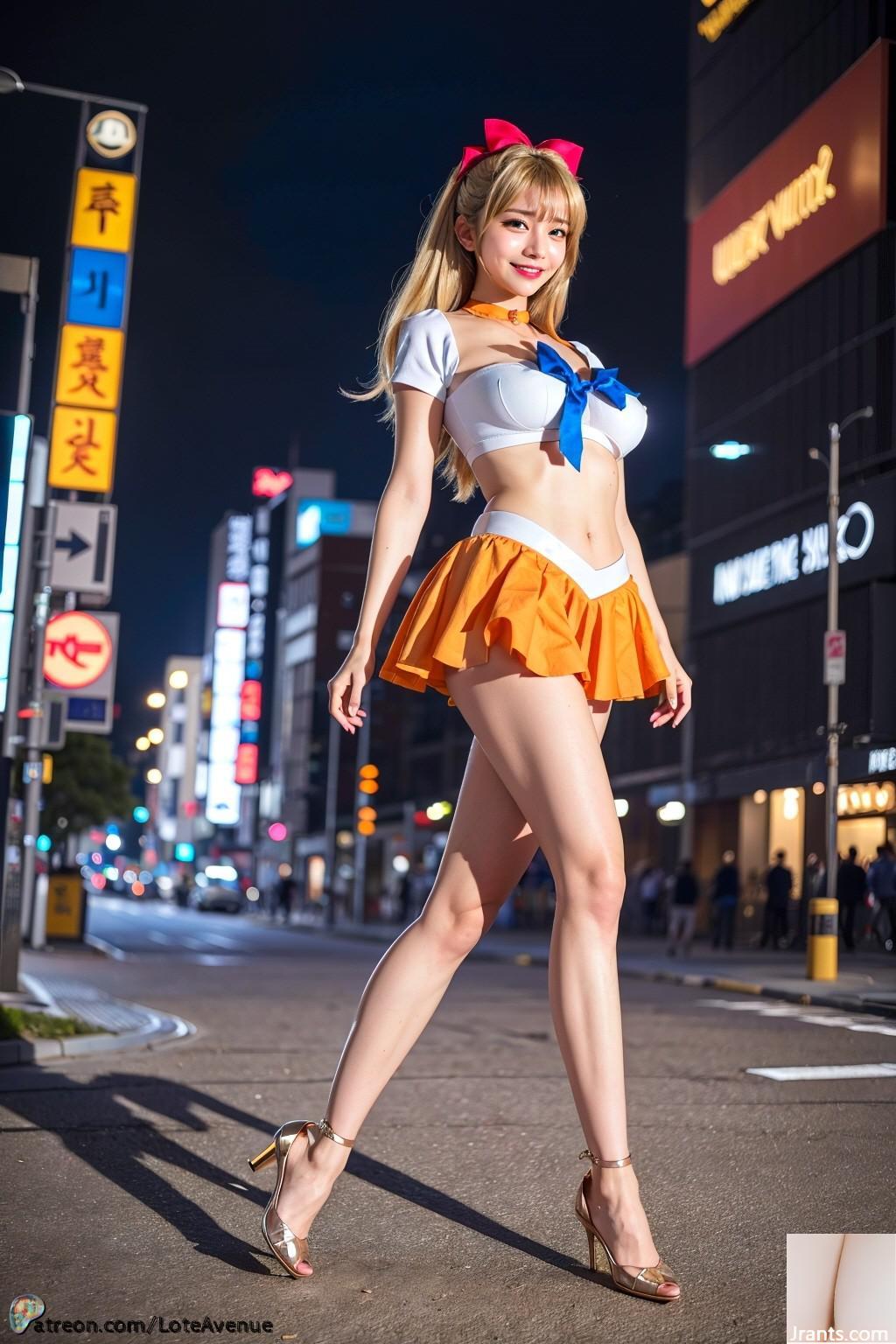 Kostum Sailor Moon Pirang Venus