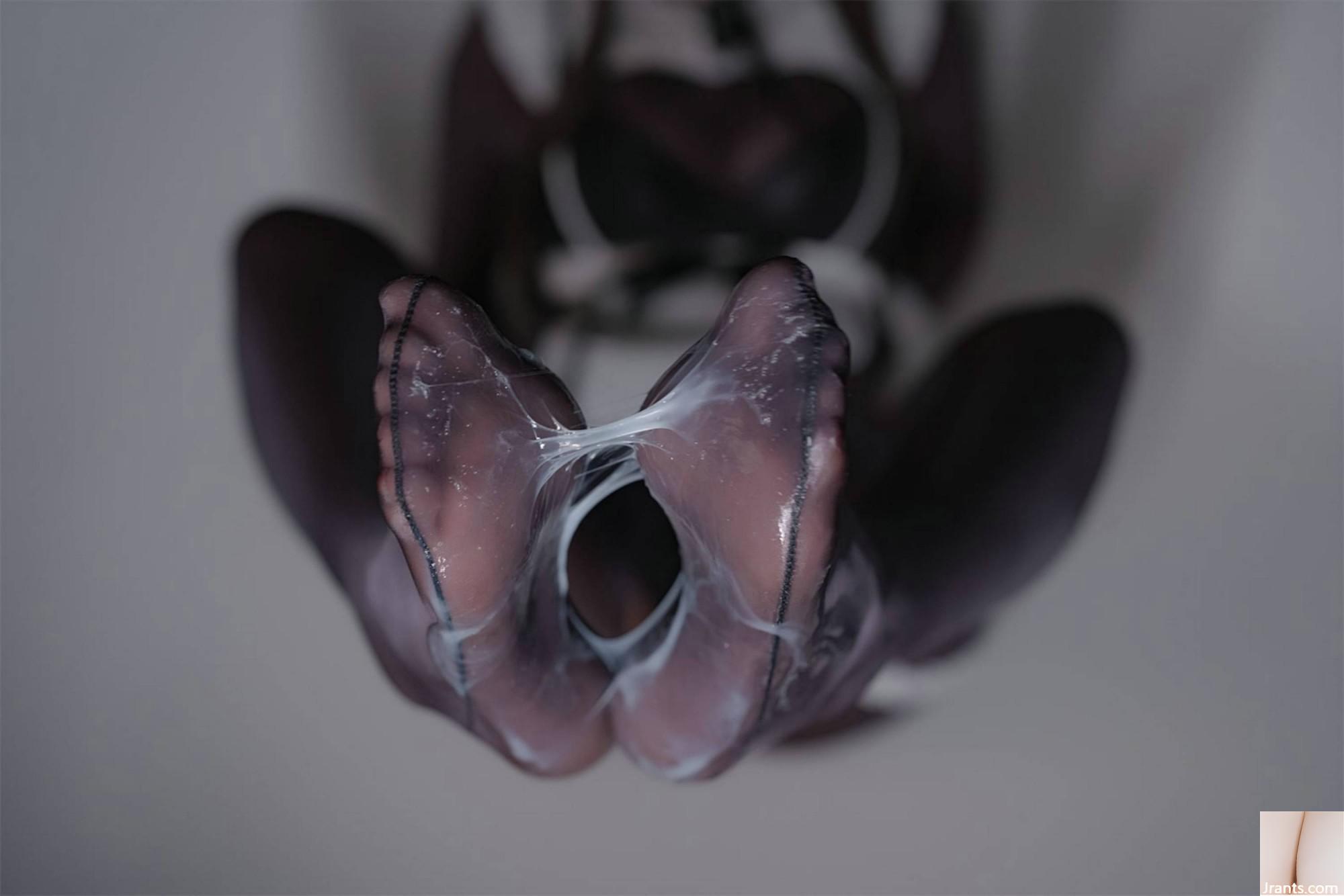 (Collection sur Internet) Girl de protection sociale Xuan Xiao Sœur senior « Black Silk Maid » VIP Exclusive (94p)