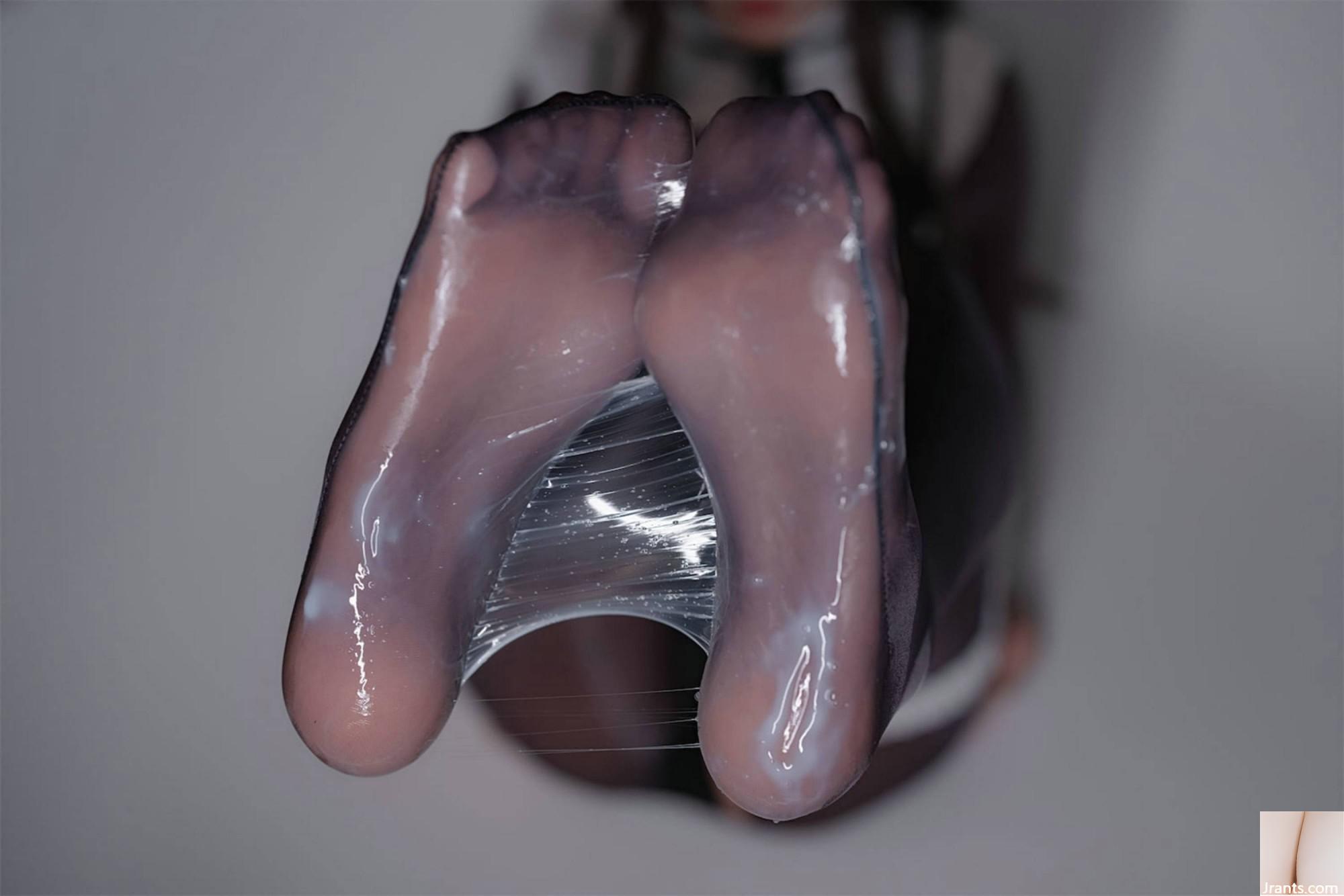 (Collection sur Internet) Girl de protection sociale Xuan Xiao Sœur senior « Black Silk Maid » VIP Exclusive (94p)