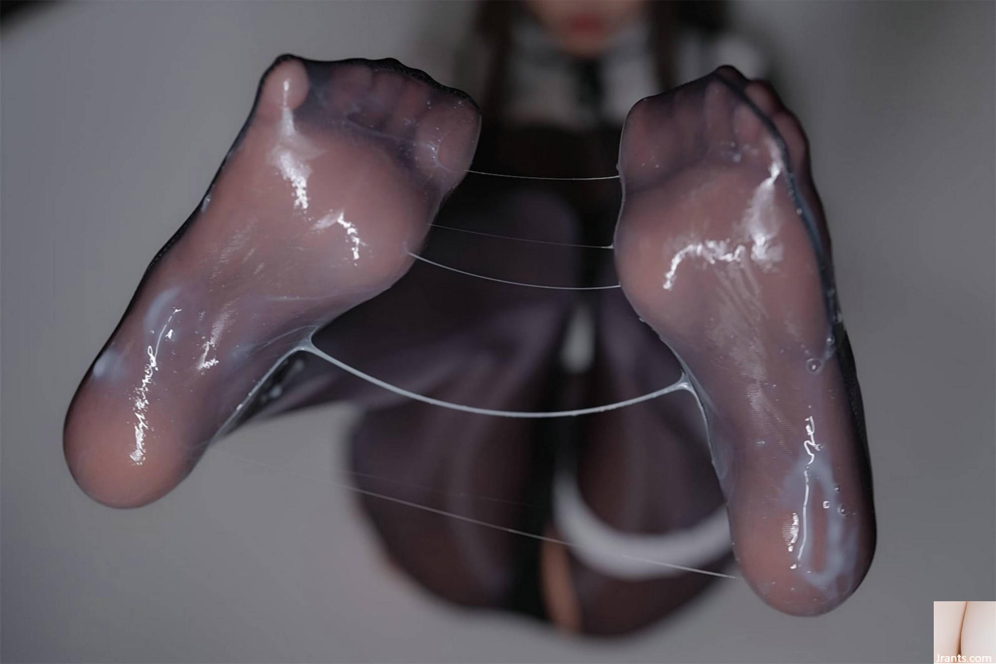 (Collection sur Internet) Girl de protection sociale Xuan Xiao Sœur senior « Black Silk Maid » VIP Exclusive (94p)