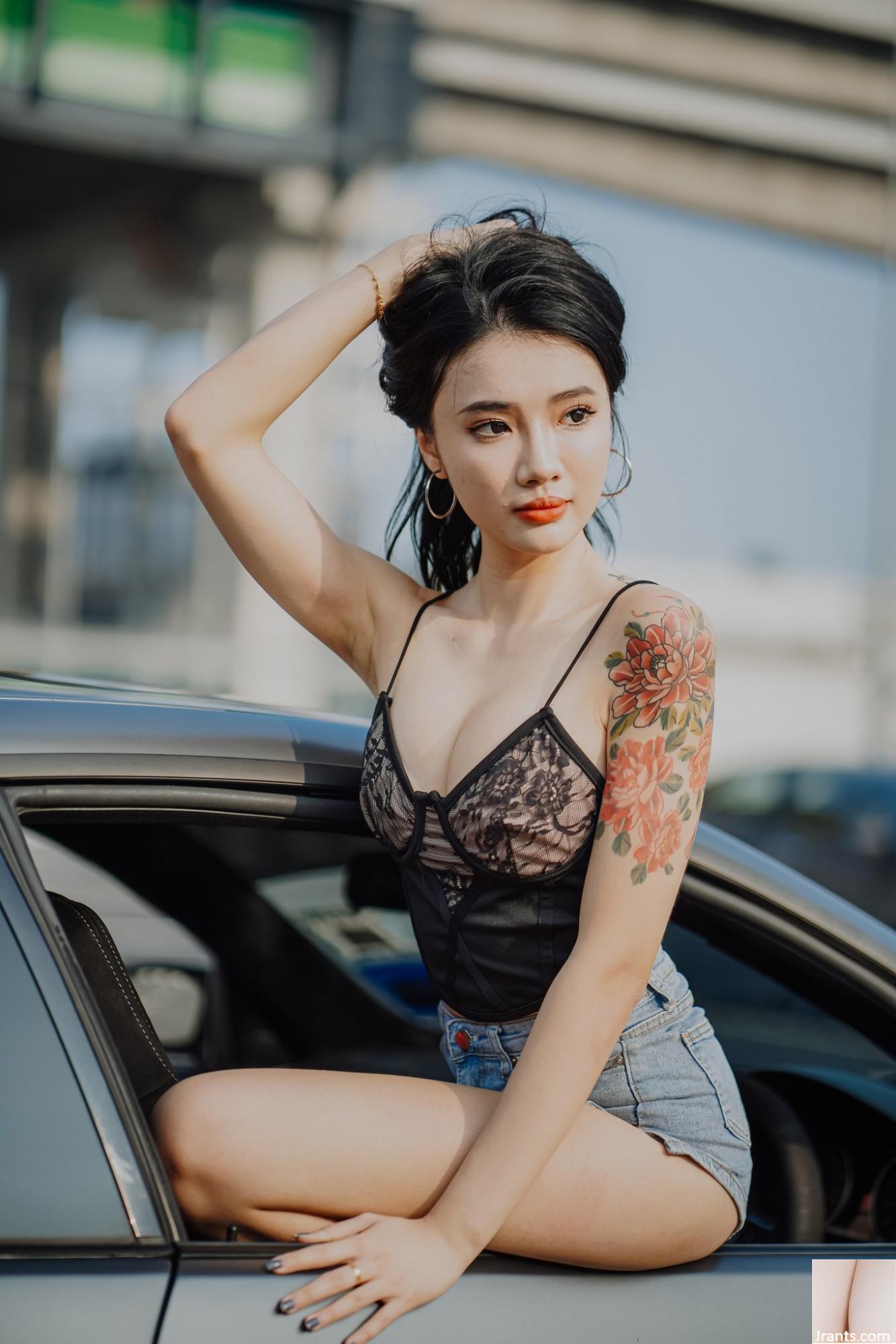 نموذج السيارة المتعجرف؟ (Jing Queyi مغرم جدًا بالدعوى القضائية ، وشخصيتها جيدة جدًا (13p)