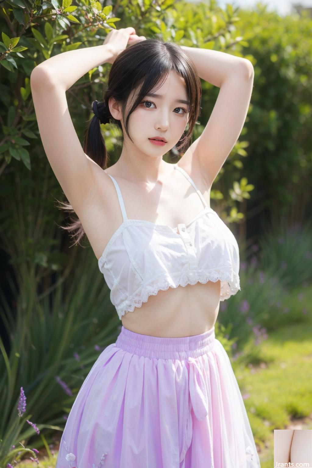 Jupe lavande