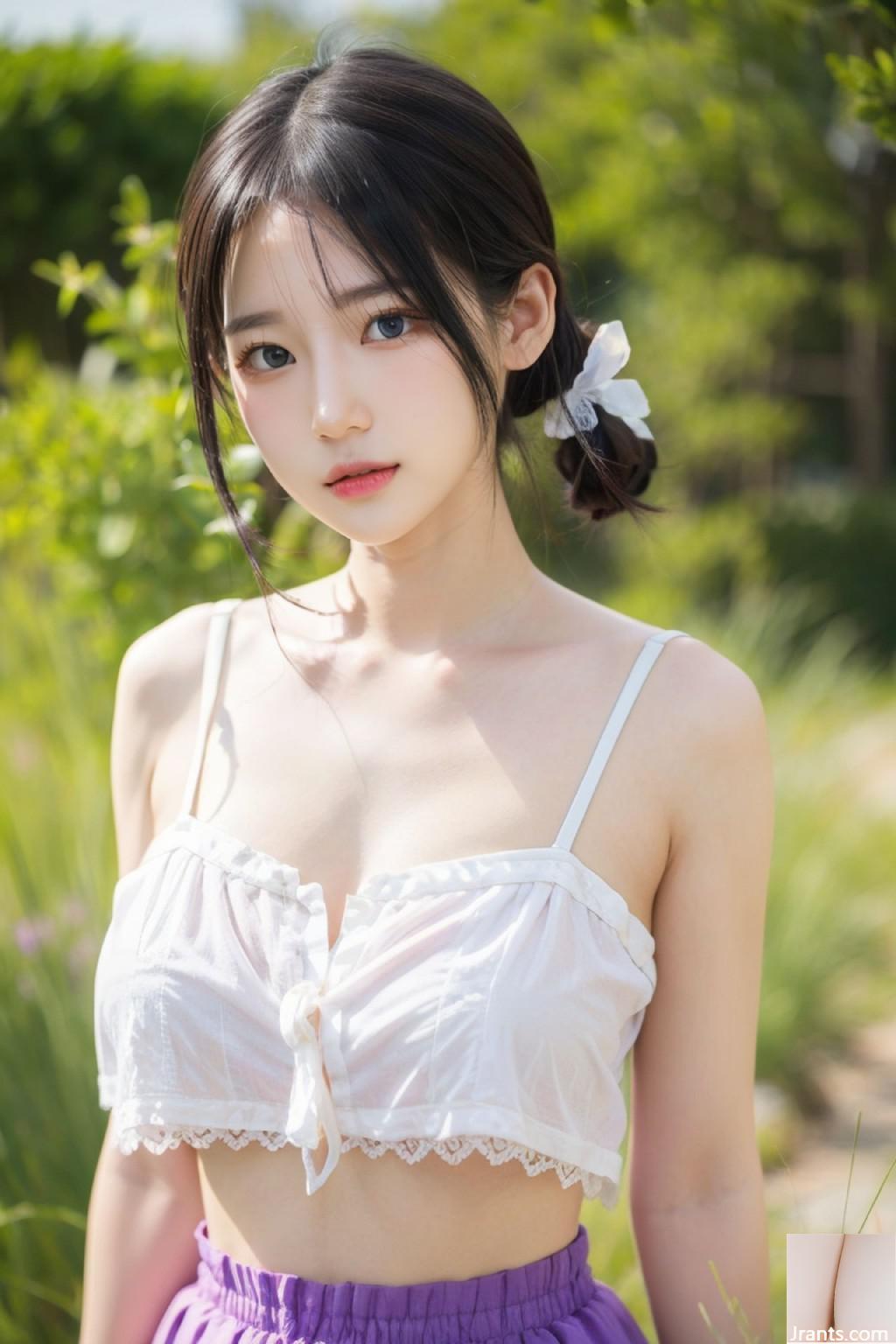 Jupe lavande