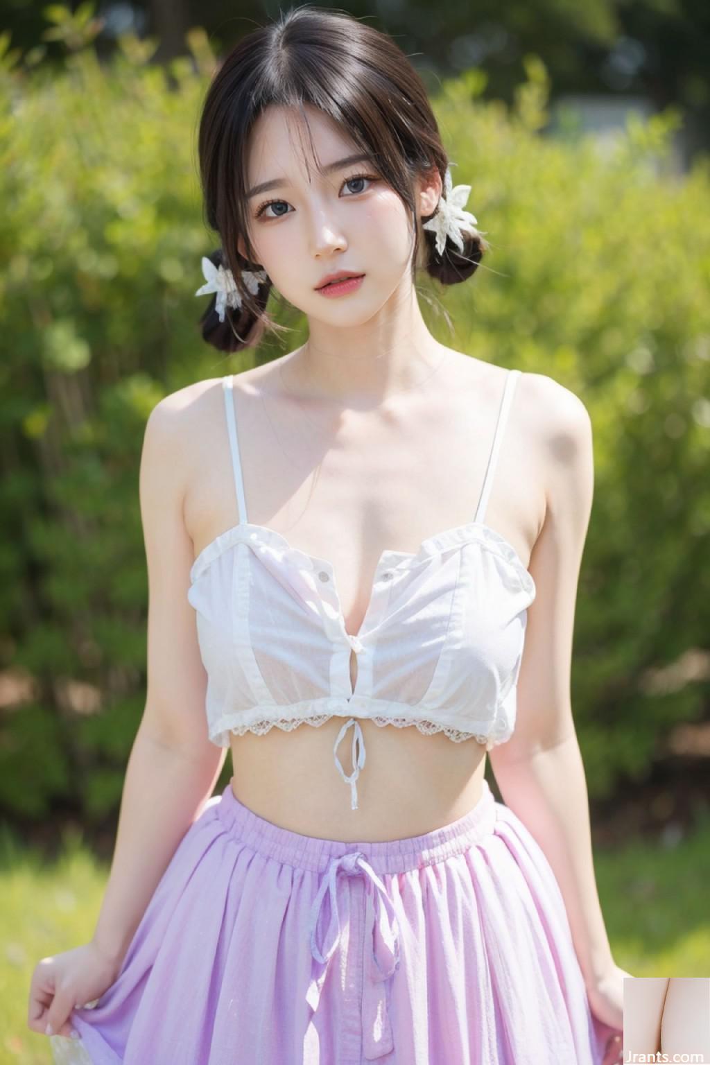 Jupe lavande