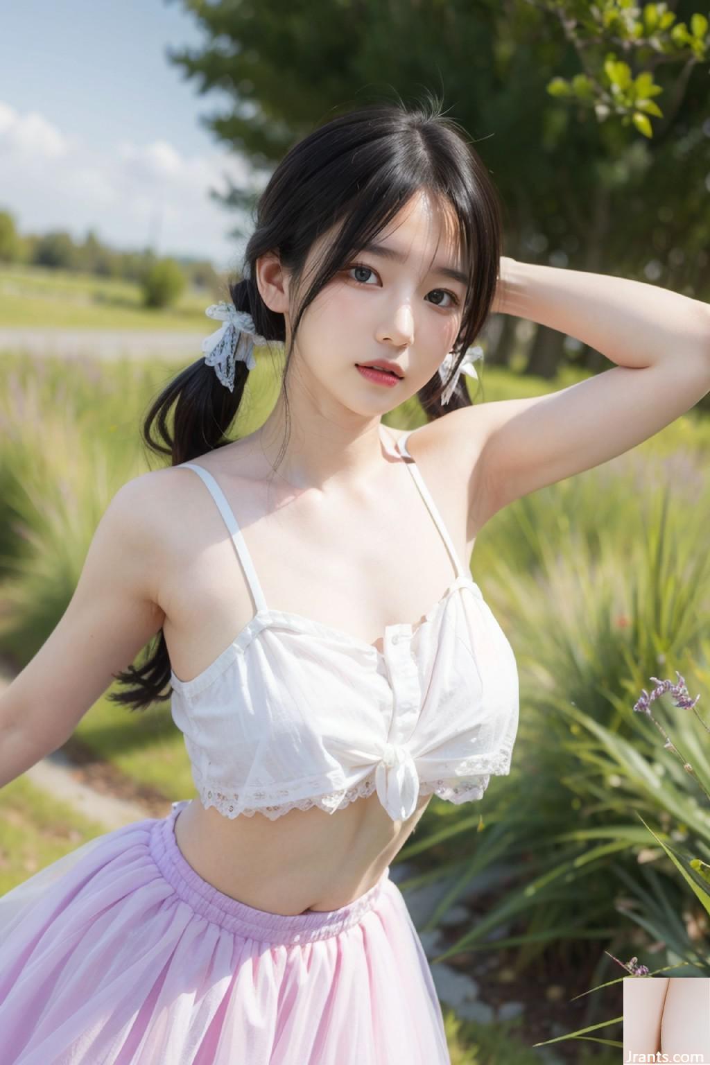 Jupe lavande
