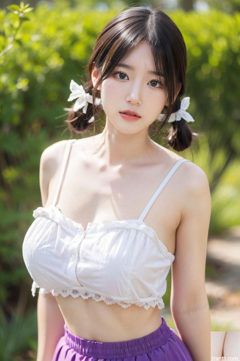 Jupe lavande